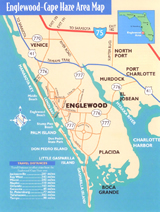 Click to see the Map of Englewood, Cape Haze and surrounding Areas